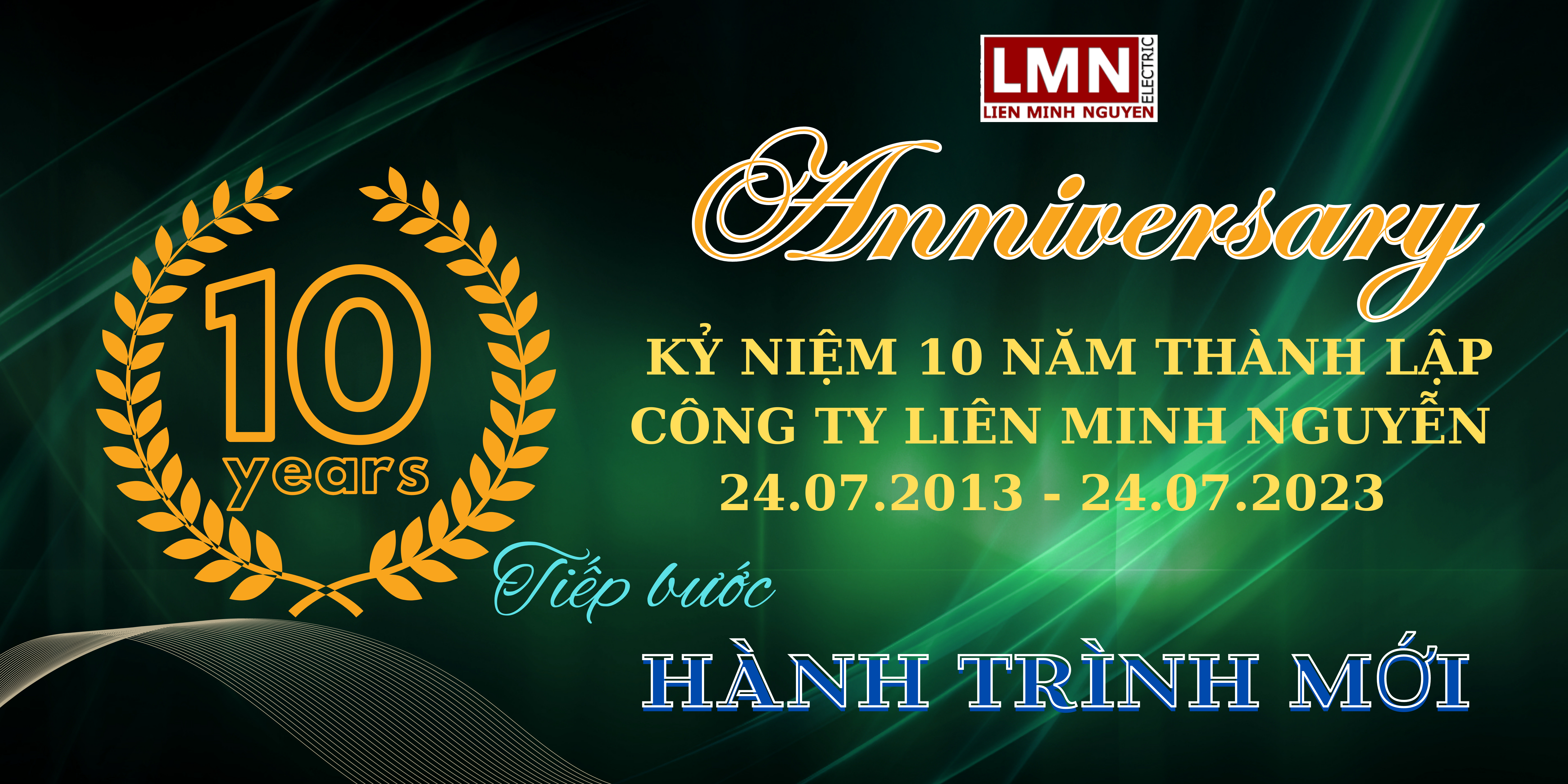 KỶ NIỆM 10 NĂM THÀNH LẬP CÔNG TY 